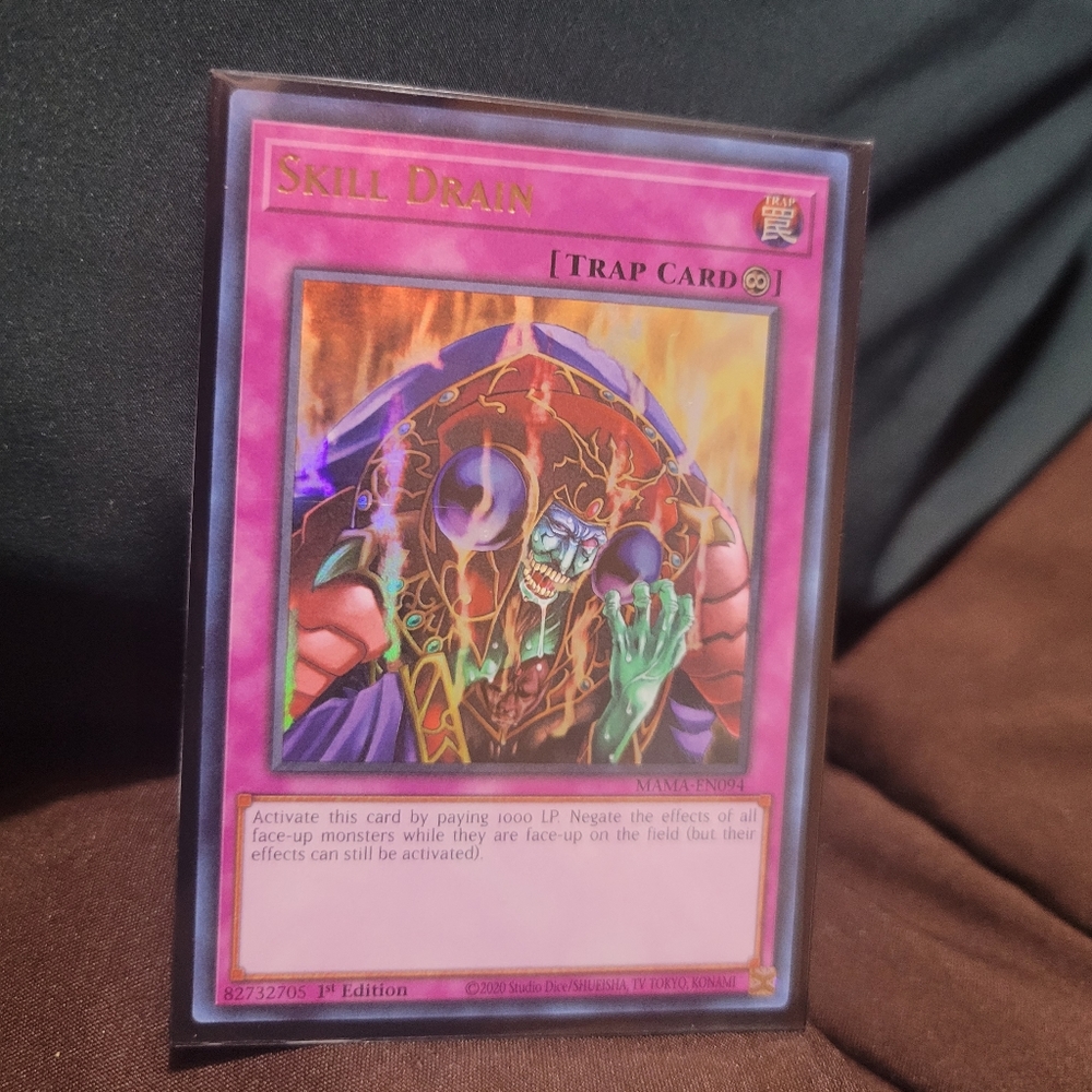 Yugioh Magnificent Mavens Ultra Rare Skill Drain